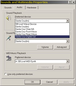 Sounds and Multimedia Properties