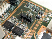 На плате P4B разведен коннектор выхода SPDIF...