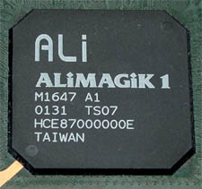 Чипсеты ALi MAGiK 1 ревизий «А» и «С».