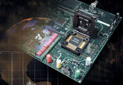 Рис. 3. Один из первых DMT-VDSL-чипсетов от Zarlink Semiconductor.