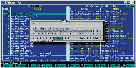 Рис. 6. Пульт дистанционного управления WinAmp’ом