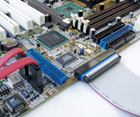 Serial ATA и Promise IDE RAID на плате ASUS P4B533-VT