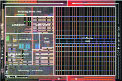 Схема кристалла Athlon 64.