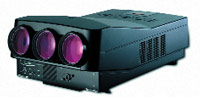 Фонарики: CRT-проектор от Barco, Cine 8. Три восьмидюймовых кинескопа Matsushita P16LVX с системой электромагнитой фокусировки. Пиковое разрешение — 1400 ТВ-линий, контрастность — до 30000:1.