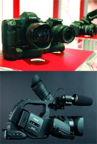 ������: ����������� EOS 5D �������� ��������� �������� ����� � EOS 350D. �����: XL H1 � ����� � HD-����� ����� �� $9000