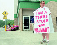 ����� ������ ��������� � ���� �������� 4 ���� ����� ������ � ������� WAL-MART, ����� �������� ���� ������� ������ �� �����