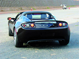TESLA ROADSTER ����� �� �������� ������